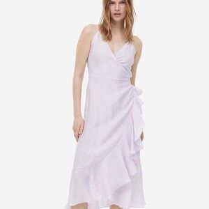 H&M Light Purple Asymmetrical Dress